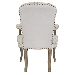 Кресло с изображением сакуры Aubrey Classical Armchair beige flax варинант исполнения - 2 | Loft Concept в Самаре