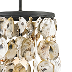 Подвесной светильник с подвесками из устричных раковин Sea Ravens варинант исполнения - 1 | Loft Concept в Самаре