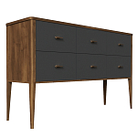 Консоль 6 ящиков из массива бука Tasteful Furniture варинант исполнения - 2 | Loft Concept в Самаре