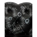 Кресло "Умный Умник" Rick and Morty graffiti chair натуральная кожа  варинант исполнения - 5 | Loft Concept в Самаре