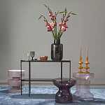 Кофейный столик стеклянный Elegant Lilac Glass Model варинант исполнения - 1 | Loft Concept в Самаре