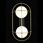 Бра настенное с 2 белыми плафонами Karina варинант исполнения - 1 | Loft Concept в Самаре