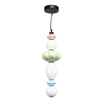 Подвесной светильник фигурный с керамическими элементами 24W LED Fragrant Light варинант исполнения - 3 | Loft Concept в Самаре