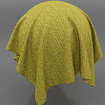 Мебельная ткань Шенилл горчичный цвет 142 см T4-62 варинант исполнения - 4 | Loft Concept в Самаре