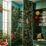 Обои ручная роспись Little London Jubilee Colourway варинант исполнения - 4 | Loft Concept в Самаре