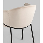 Стул Brace велюр молочный варинант исполнения - 3 | Loft Concept в Самаре