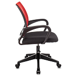 Офисное кресло с основанием из черного пластика Desk chairs Red варинант исполнения - 3 | Loft Concept в Самаре