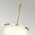 Бра вертикальное с белым полукруглым плафоном и длинным стержнем S Kichler варинант исполнения - 9 | Loft Concept в Самаре