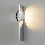 Бра с круглым зеркальным диском на прямоугольном соновании Reflection Circle Glow варинант исполнения - 5 | Loft Concept в Самаре