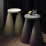 Дизайнерский журнальный стол на 2-х конусообразных ножках Epykopy варинант исполнения - 4 | Loft Concept в Самаре