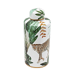 Ваза фарфоровая с ручной росписью Leopard Collection  варинант исполнения - 3 | Loft Concept в Самаре