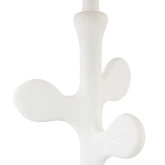 Настольная лампа с белым каркасом и тканевым абажуром Natural Stems варинант исполнения - 2 | Loft Concept в Самаре