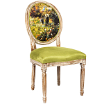 Стул из натурального бука с цветочным принтом Impressionism in Color варинант исполнения - 2 | Loft Concept в Самаре