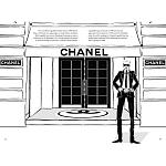 Megan Hess. Coco Chanel: The Illustrated World of a Fashion Icon варинант исполнения - 4 | Loft Concept в Самаре