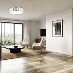 Потолочный светильник с гофрированным абажуром цвета графит Millennium варинант исполнения - 3 | Loft Concept в Самаре