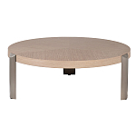 Столик журнальный круглый со светлым шпоном Light Veneer Table варинант исполнения - 5 | Loft Concept в Самаре
