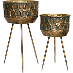 Железное кашпо Boston варинант исполнения - 1 | Loft Concept в Самаре