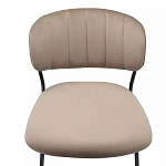 Стул Singer Chair без подлокотников светло-коричневый Велюр варинант исполнения - 4 | Loft Concept в Самаре