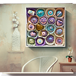 Панно "Конфетное ассорти" Bright Candy Assortment варинант исполнения - 4 | Loft Concept в Самаре