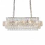 Люстра овальной формы хрустальная в неоклассическом стиле Majesty варинант исполнения - 6 | Loft Concept в Самаре