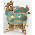 Блюдо двойное из фарфора Crogy варинант исполнения - 2 | Loft Concept в Самаре