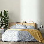 Постельное белье из сатина с рисунком 200х220 см Aurora Allure Sprout варинант исполнения - 2 | Loft Concept в Самаре