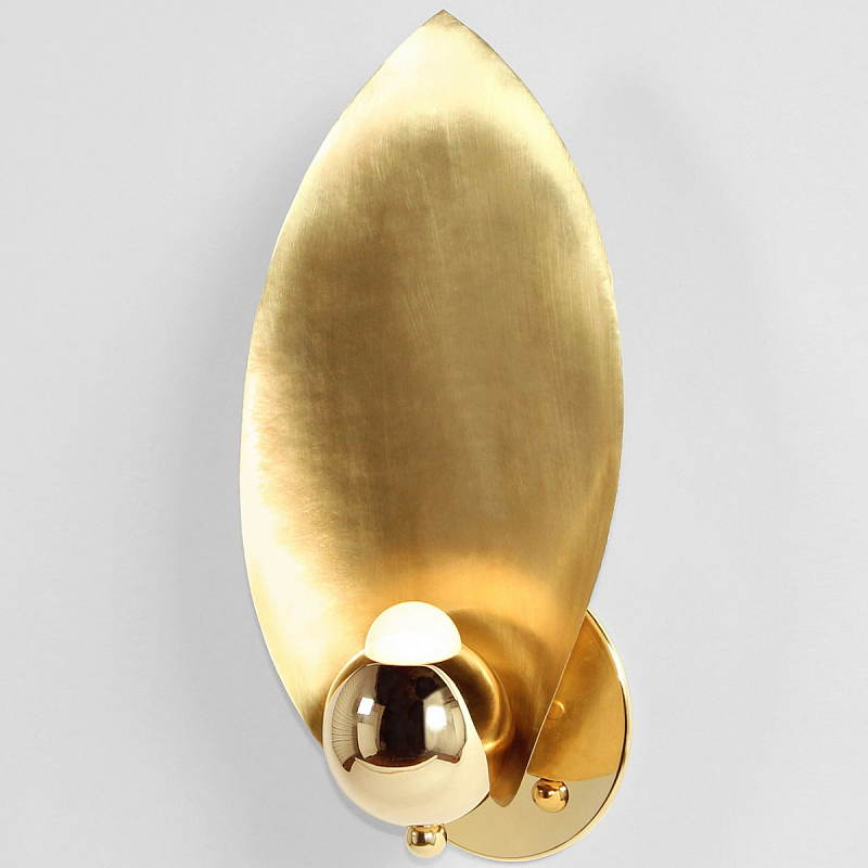 Бра LAVRA Wall Lamp Gold Латунь Глянцевое золото Бра LAVRA Wall Lamp Gold Латунь Глянцевое золото в Самаре | Loft Concept