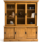 Витрина из массива сосны Cobbett Wood Showcase варинант исполнения - 2 | Loft Concept в Самаре