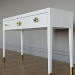 Дизайнерский Письменный стол Elsa Dreams White с тремя ящиками варинант исполнения - 2 | Loft Concept в Самаре