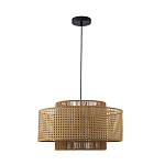 Подвесной светильник с абажуром из плтеного бамбука Light Inside the Cell варинант исполнения - 3 | Loft Concept в Самаре