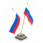 Флагшток из малахита и бронзы с позолотой Stone Flagpole варинант исполнения - 2 | Loft Concept в Самаре