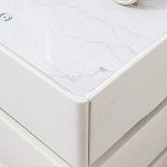 Умная прикроватная тумба с беспроводной зарядкой и подсветкой Smart Bedside Table варинант исполнения - 2 | Loft Concept в Самаре