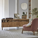 Кресло на деревянных ножках Olguin Green Chair варинант исполнения - 7 | Loft Concept в Самаре