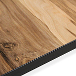 Стол обеденный раздвижной с прямоугольной столешницей на четырех черных ножках Blair варинант исполнения - 7 | Loft Concept в Самаре