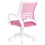 Офисное кресло с основанием из белого пластика Desk chairs Pink варинант исполнения - 5 | Loft Concept в Самаре