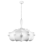 Подвесной светильник с белым фигурным абажуром и мягкими волнистыми краями Cloud Motion  варинант исполнения - 17 | Loft Concept в Самаре
