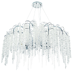 Люстра с хрустальными подвесками Bunch of Crystal Berries Silver Chandelier 12 варинант исполнения - 1 | Loft Concept в Самаре