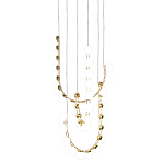 Люстра подвесная светодиодная с круглыми плафонами белого цвета PEARLS Suspension 39  варинант исполнения - 3 | Loft Concept в Самаре