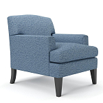 Мебельная ткань Шенилл голубой цвет 138 см T4-26 варинант исполнения - 3 | Loft Concept в Самаре