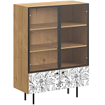 Витрина с изображением на дверцах Elise Cupboard варинант исполнения - 14 | Loft Concept в Самаре