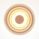 Бра круглое Soft Halo белый варинант исполнения - 2 | Loft Concept в Самаре