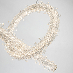 Подвесной линейный светильник Gilbertine Crystals Linear Hanging Lamp варинант исполнения - 5 | Loft Concept в Самаре