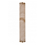 Бра цилиндрической формы из натурального алебастра Calcite Geometry варинант исполнения - 4 | Loft Concept в Самаре