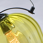 Подвесной светильник со стеклянном плафоном в форме бокала Kaleido варинант исполнения - 28 | Loft Concept в Самаре