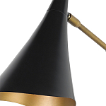 Бра с черными конусообразным плафоном Contrasting Lamps варинант исполнения - 1 | Loft Concept в Самаре