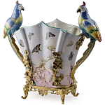 Ваза фарфоровая с попугаями Ferra варинант исполнения - 4 | Loft Concept в Самаре