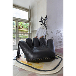 Дизайнерское кожаное кресло в форме руки Poltronova Joe Whip Armchair варинант исполнения - 4 | Loft Concept в Самаре