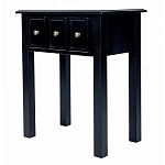 Черная тумба с выдвижным ящиком Monica варинант исполнения - 2 | Loft Concept в Самаре