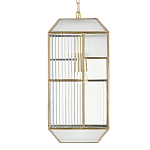 Подвесной светильник с рельефным стеклом Embossed Glass варинант исполнения - 3 | Loft Concept в Самаре