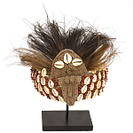Традиционный индонезийский головной убор на подставке Aboriginal Headdress варинант исполнения - 1 | Loft Concept в Самаре